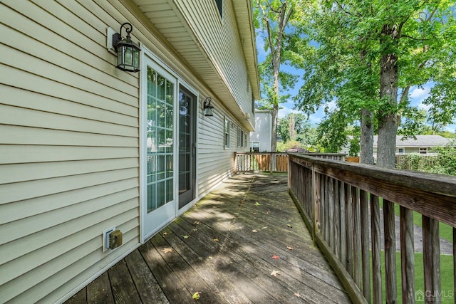 view of deck