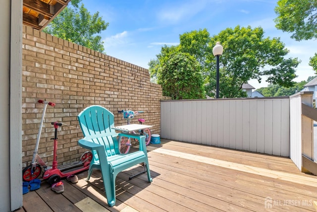 12 Arbor Ct, South Brunswick, NJ 08852 - view of deck
