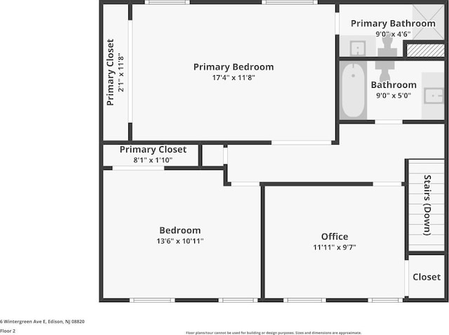6 E Wintergreen Ave, Edison, NJ 08820 - view of room layout