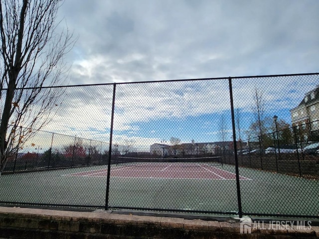 view of sport court