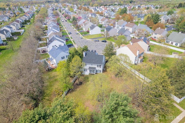 drone / aerial view featuring a residential view