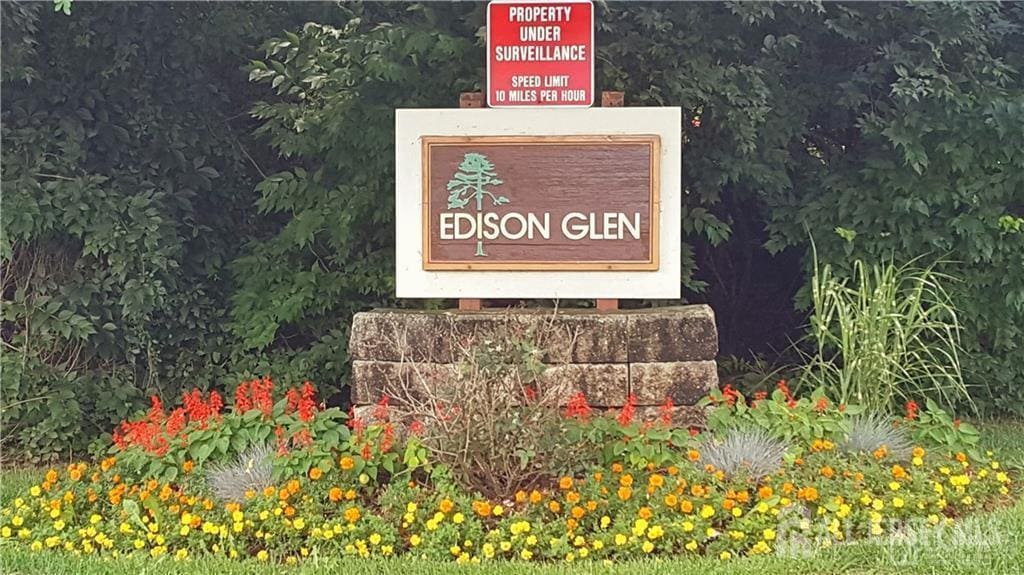 1212 Edison Glen Ter, Edison, NJ 08837 - view of community sign