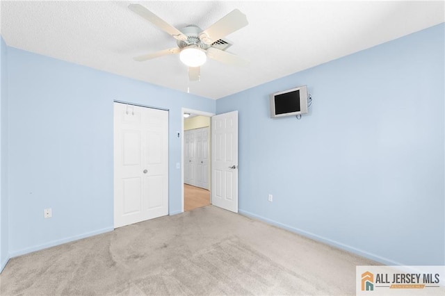 703 Croydon Rd Unit 703B, Monroe, NJ 08831 - unfurnished bedroom with carpet flooring, a closet, and ceiling fan