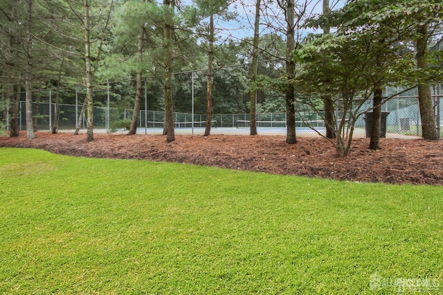 72 Morgan Pl E, Brunswick, NJ 08816 - view of yard with a tennis court