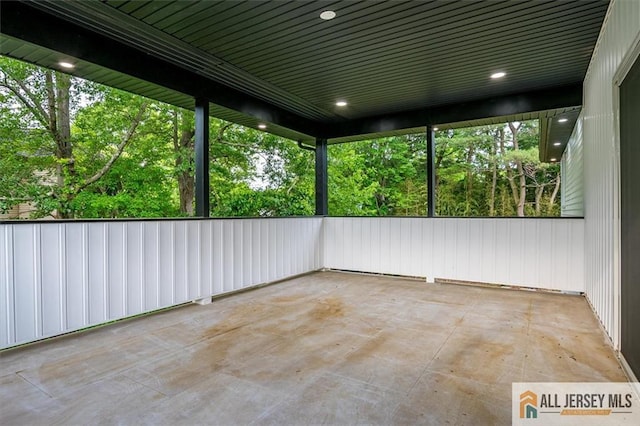 4 Hemlock Dr, Edison, NJ 08820 - view of unfurnished sunroom