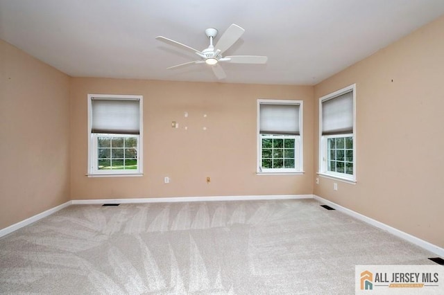 15 Dolley Madison Dr Unit 15C, Monroe, NJ 08831 - carpeted empty room with baseboards and ceiling fan