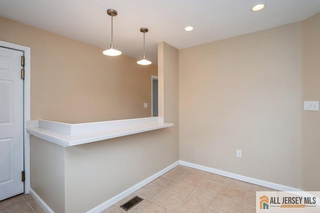 15 Dolley Madison Dr Unit 15C, Monroe, NJ 08831 - unfurnished room featuring baseboards, light tile patterned flooring, and recessed lighting