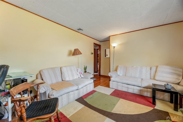 25 Lamar Ave, Edison, NJ 08820 - living room with ornamental molding