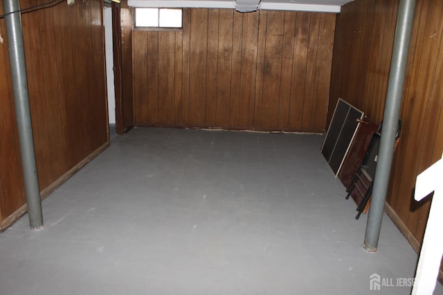 2 Haven Ter, Sayreville, NJ 08859 - basement with wooden walls