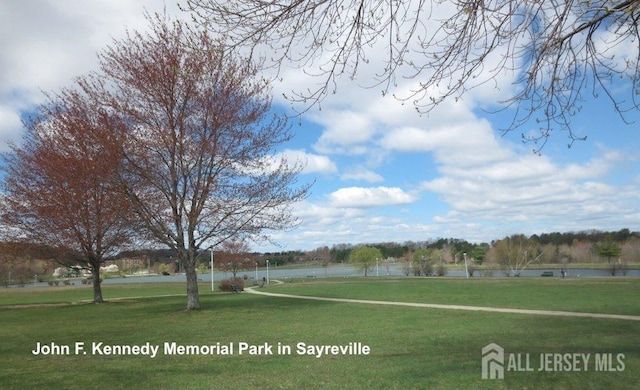 2 Haven Ter, Sayreville, NJ 08859 - view of property's community with a water view and a yard