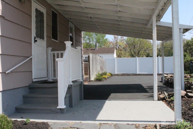 2 Haven Ter, Sayreville, NJ 08859 - view of patio / terrace featuring fence