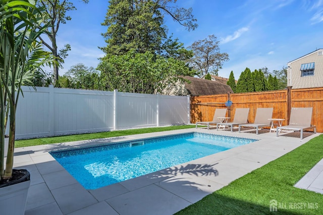 1307 Camp Ave, Ocean, NJ 07712 - view of pool featuring a fenced backyard and a patio