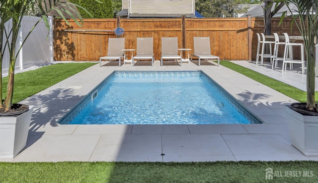 1307 Camp Ave, Ocean, NJ 07712 - view of pool with a fenced backyard and a patio
