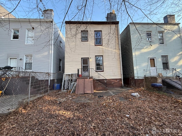 view of rear view of house