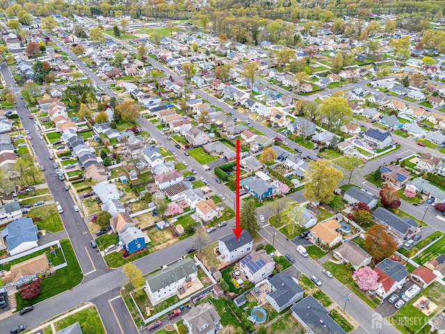 24 Savoy St, Colonia, NJ 07067 - aerial view of property and surrounding area featuring nearby suburban area