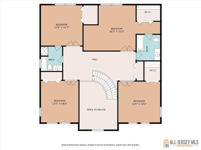 27 Revere Ct, West Windsor, NJ 08550 - floor plan / room layout