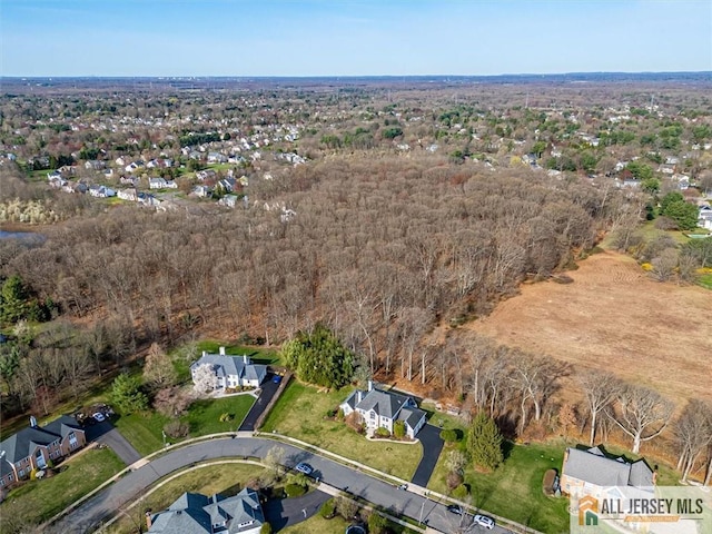 27 Revere Ct, West Windsor, NJ 08550 - aerial view of property and surrounding area with nearby suburban area