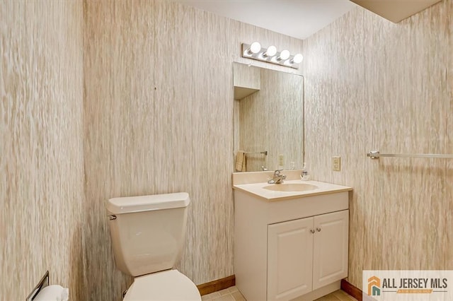 27 Revere Ct, West Windsor, NJ 08550 - bathroom with vanity and toilet