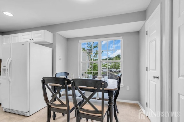3 Kuczynski Dr, Sayreville, NJ 08859 - dining area featuring light tile patterned floors and recessed lighting