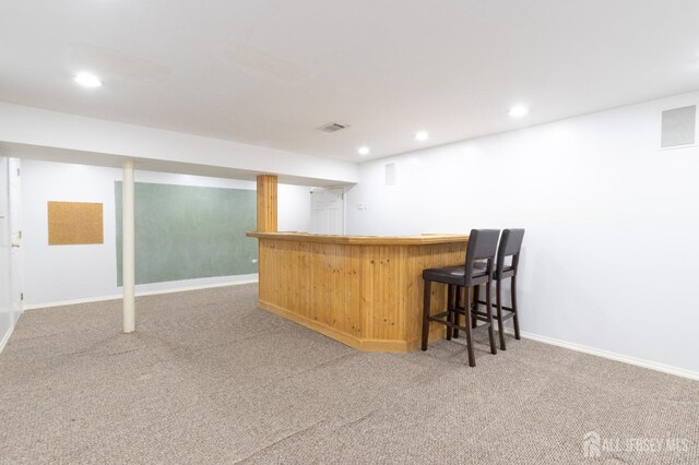 20 S So 8th Ave, Manville, NJ 08835 - indoor bar featuring carpet, recessed lighting, and baseboards