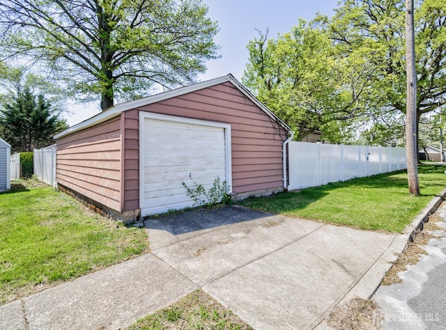 36 Frederick St, Carteret, NJ 07008 - detached garage featuring driveway