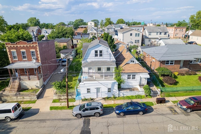 360 Alpine St, Perth Amboy, NJ 08861 - aerial perspective of suburban area