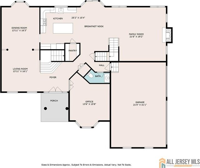 4 Van Gogh Ct, South Brunswick, NJ 08852 - property floor plan