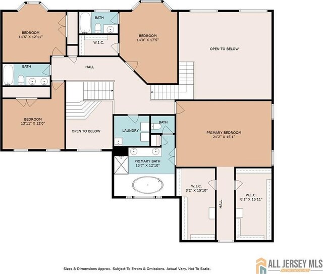 4 Van Gogh Ct, South Brunswick, NJ 08852 - home floor plan