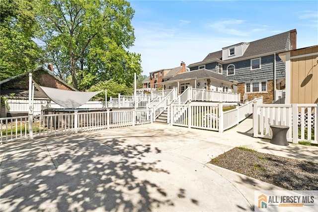 15 Kensington Ave, Trenton, NJ 08618 - gate featuring a patio area and a wooden deck
