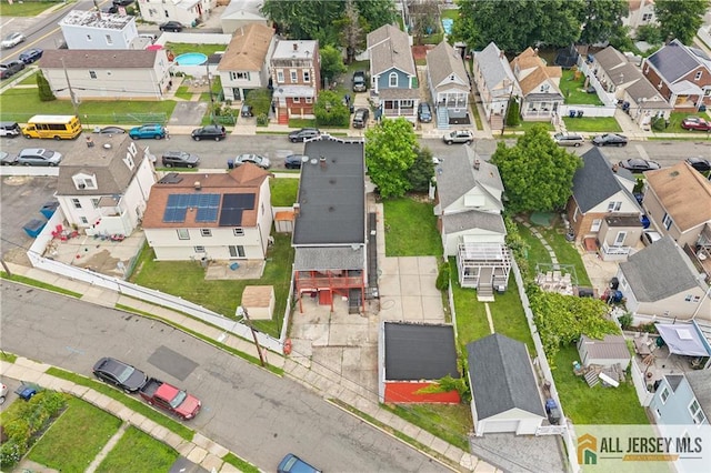 435 Ashley St, Perth Amboy, NJ 08861 - aerial perspective of suburban area