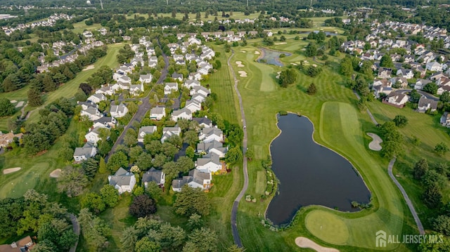 3 Devon Ct, Monroe, NJ 08831 - aerial view of property's location featuring nearby suburban area, a large body of water, and a local golf course