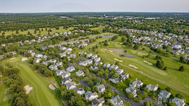 3 Devon Ct, Monroe, NJ 08831 - aerial view of property and surrounding area with nearby suburban area, a nearby body of water, and a local golf course
