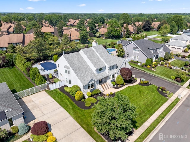 6 Allison Ct, Edison, NJ 08820 - aerial view of residential area