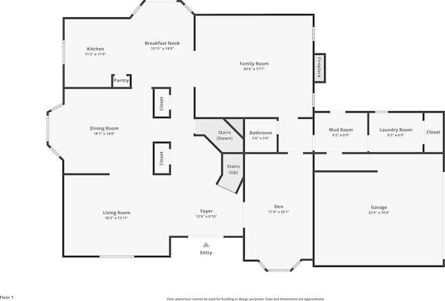 6 Allison Ct, Edison, NJ 08820 - home floor plan