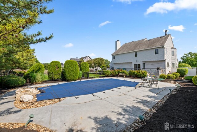 6 Allison Ct, Edison, NJ 08820 - view of swimming pool with a patio area