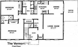 195 Mayflower Way Unit B, Monroe, NJ 08831 - plan