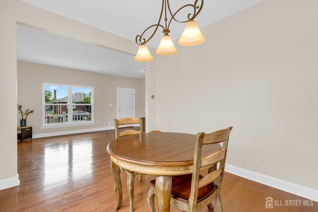 51 N Smith St, Avenel, NJ 07001 - dining area featuring wood finished floors
