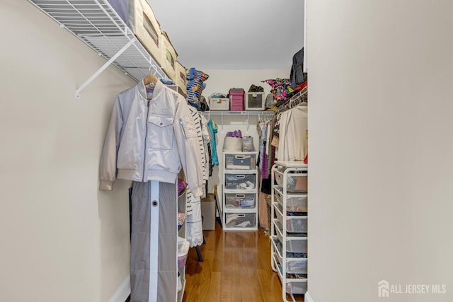 51 N Smith St, Avenel, NJ 07001 - spacious closet with wood finished floors