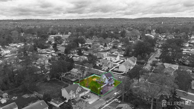 1402 Glenwood Dr, Piscataway, NJ 08854 - view of property location featuring property parcel outlined