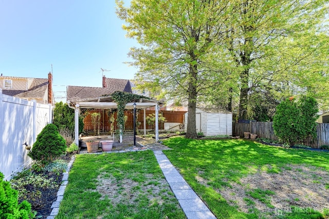 79 S Hill Rd, Colonia, NJ 07067 - view of yard with a storage shed and an outdoor structure