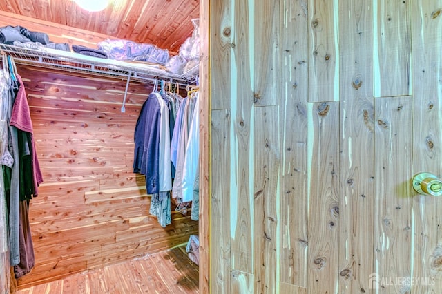 79 S Hill Rd, Colonia, NJ 07067 - walk in closet with hardwood / wood-style flooring
