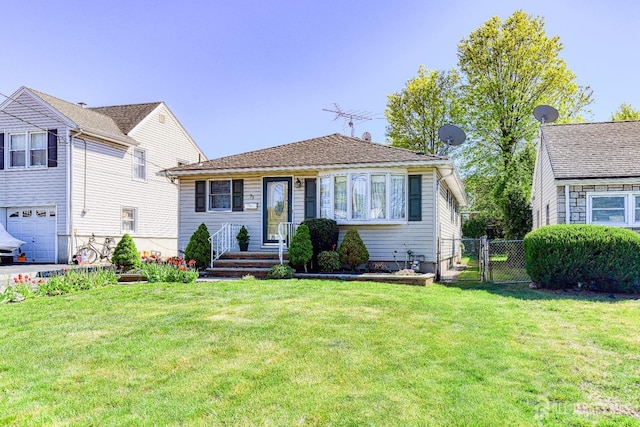 79 S Hill Rd, Colonia, NJ 07067 - bungalow featuring a gate and an attached garage