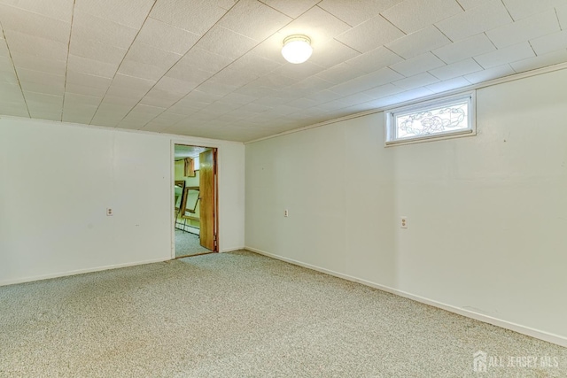 79 S Hill Rd, Colonia, NJ 07067 - below grade area featuring carpet flooring and baseboards