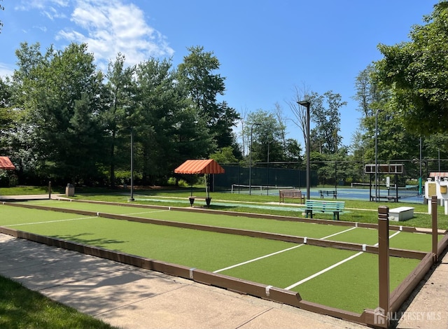 2109 Conrad Way, Franklin, NJ 08873 - surrounding community featuring a game area and a tennis court