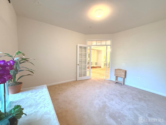 2109 Conrad Way, Franklin, NJ 08873 - carpeted spare room with french doors and baseboards