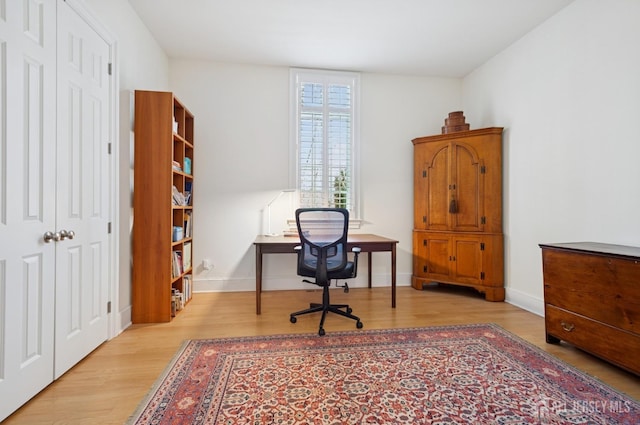 56 Cradle Rock Rd, Princeton, NJ 08540 - home office featuring wood finished floors and baseboards
