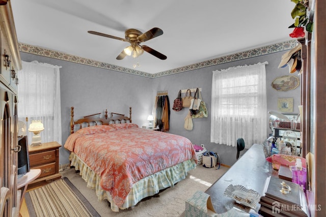 28 Lehigh St, Dunellen, NJ 08812 - bedroom featuring a ceiling fan