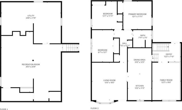 28 Lehigh St, Dunellen, NJ 08812 - view of home floor plan