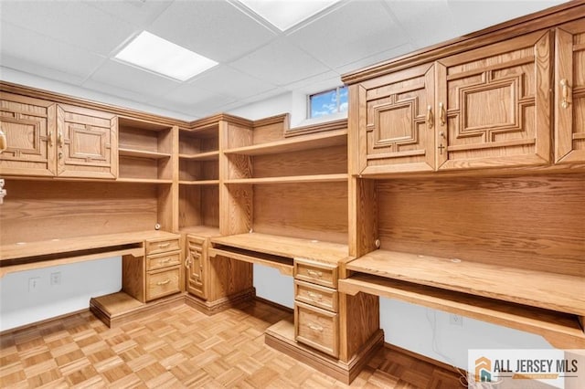 10 Signal Ct, South Brunswick, NJ 08810 - unfurnished office with built in desk and a drop ceiling