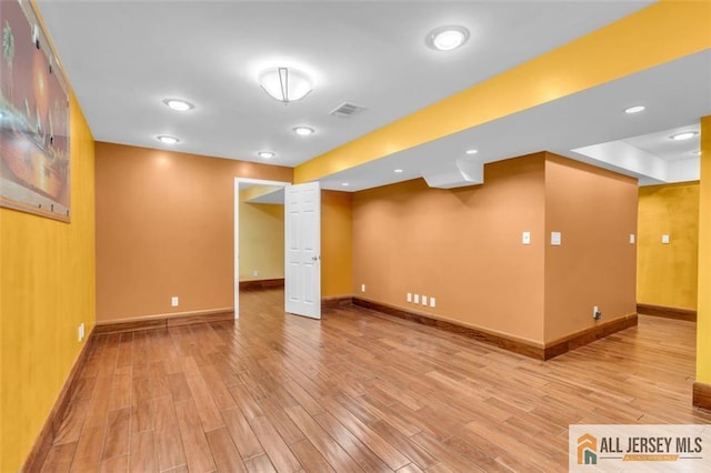 10 Signal Ct, South Brunswick, NJ 08810 - finished basement with baseboards and light wood-style flooring